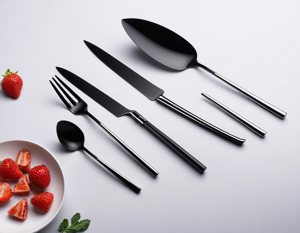 ADVENTURE OF U-TRON STAINLESS STEEL CUTLERY SET- 4 PCS.