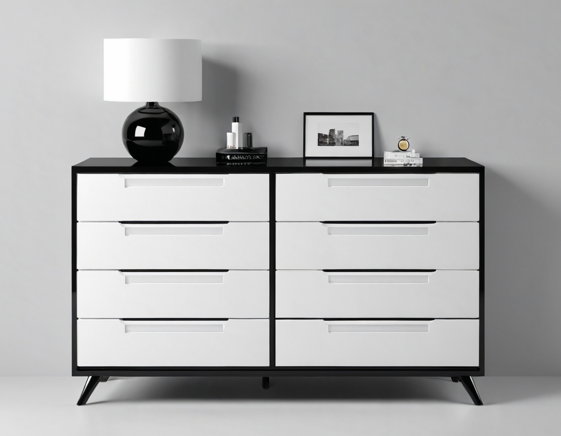 COMMODE WITH 4 DRAWERS