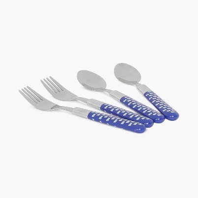 ADVENTURE OF U-TRON STAINLESS STEEL CUTLERY SET- 4 PCS.
