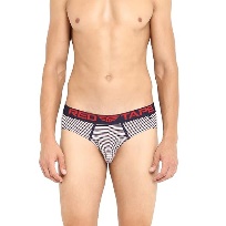  Men's Striped Brief